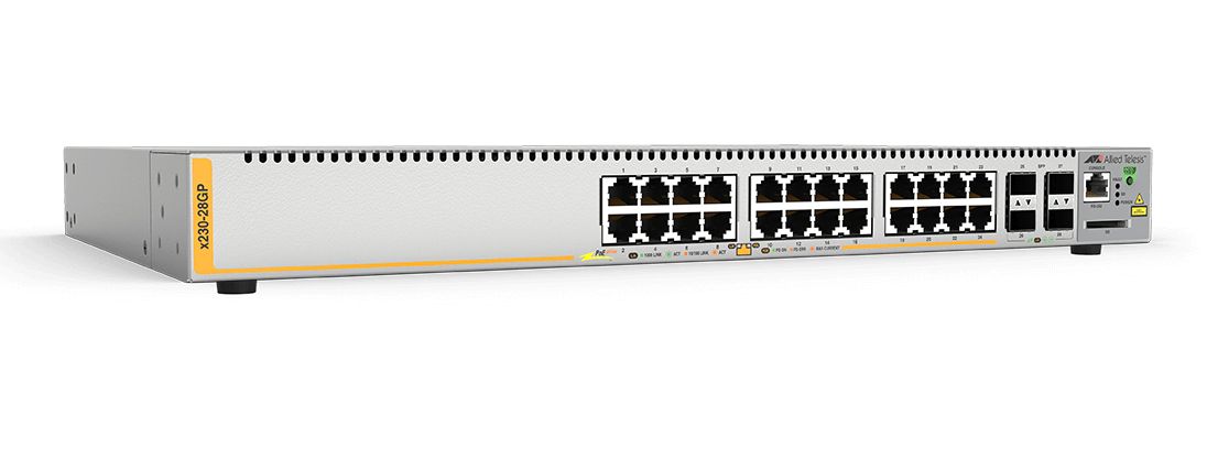 WESCO | Allied Telesis 24-port Gigabit PoE Switch, 24x 10/100