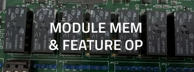 Module Memory & Feature Options