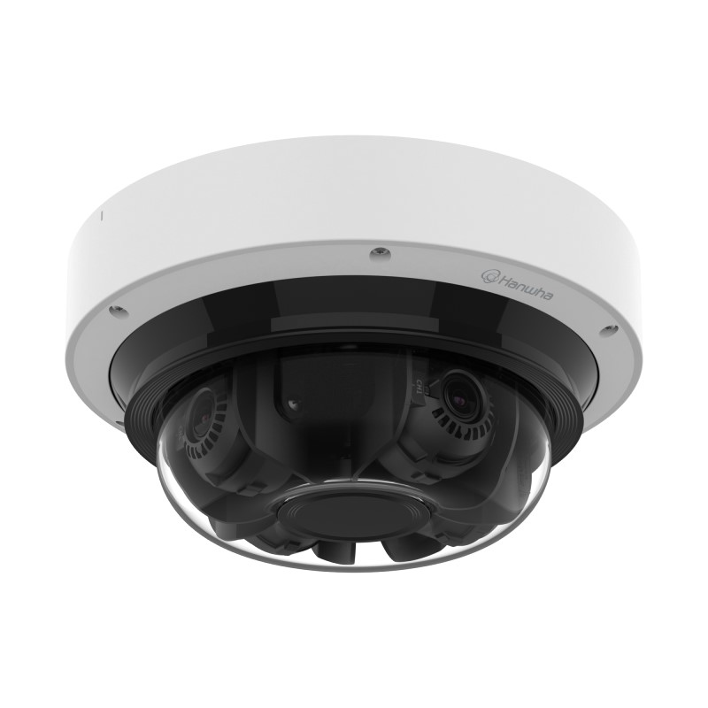 WESCO | Hanwha 32MP Outdoor AI Multi Directional Camera, IR, 4x 8MP, 3. ...